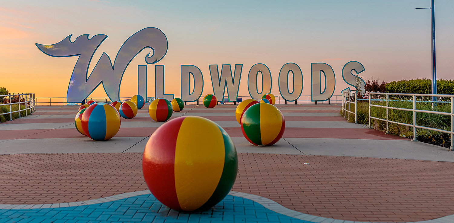 Environmental branding example from Wildwood, NJ.