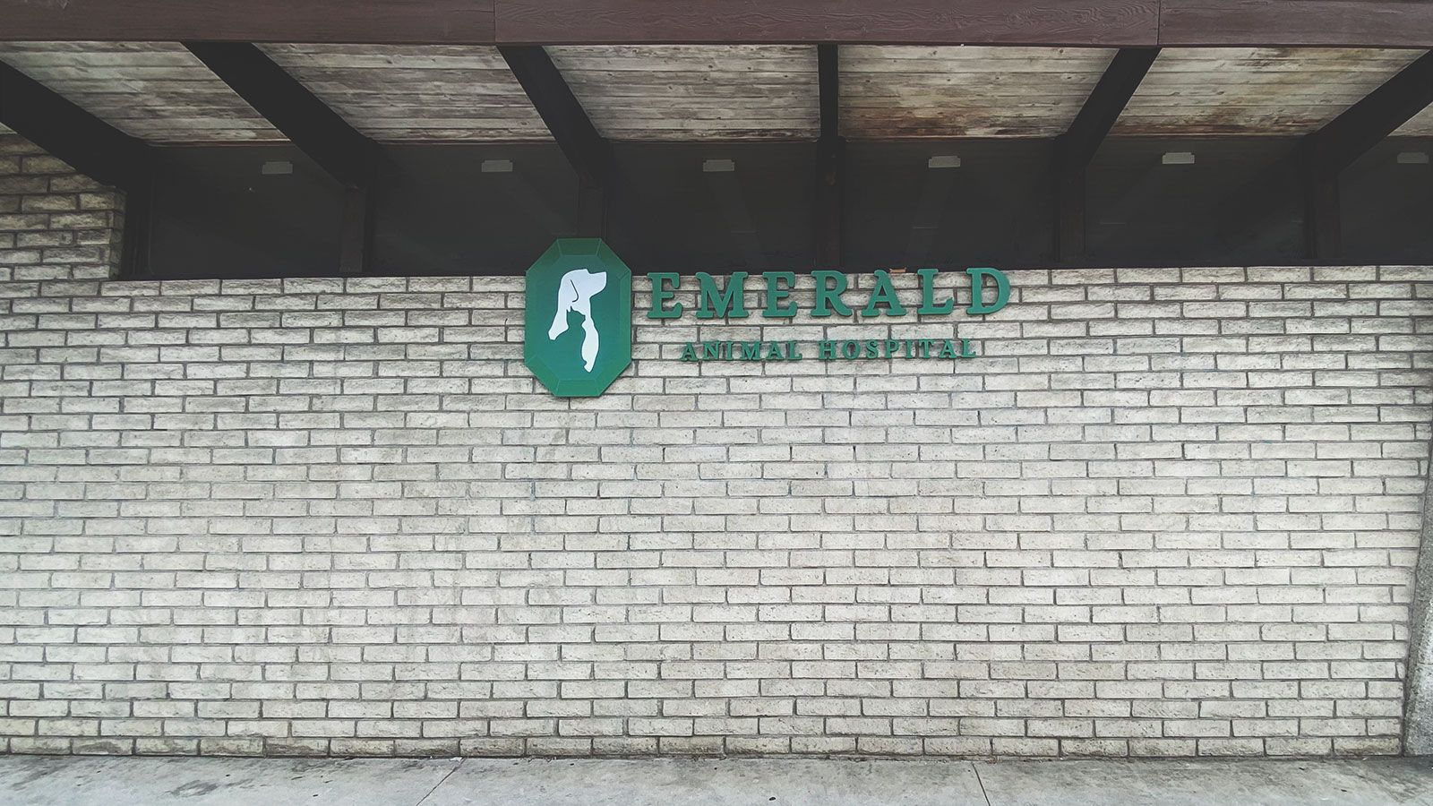 Emerald PVC 3D letters