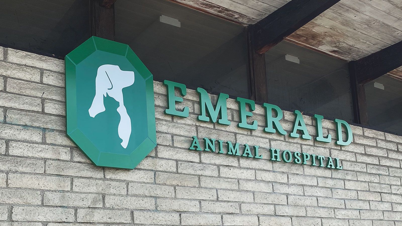 Emerald PVC 3D sign