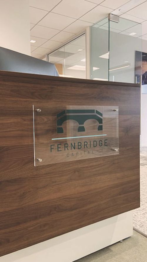 Fernbridge reception signs