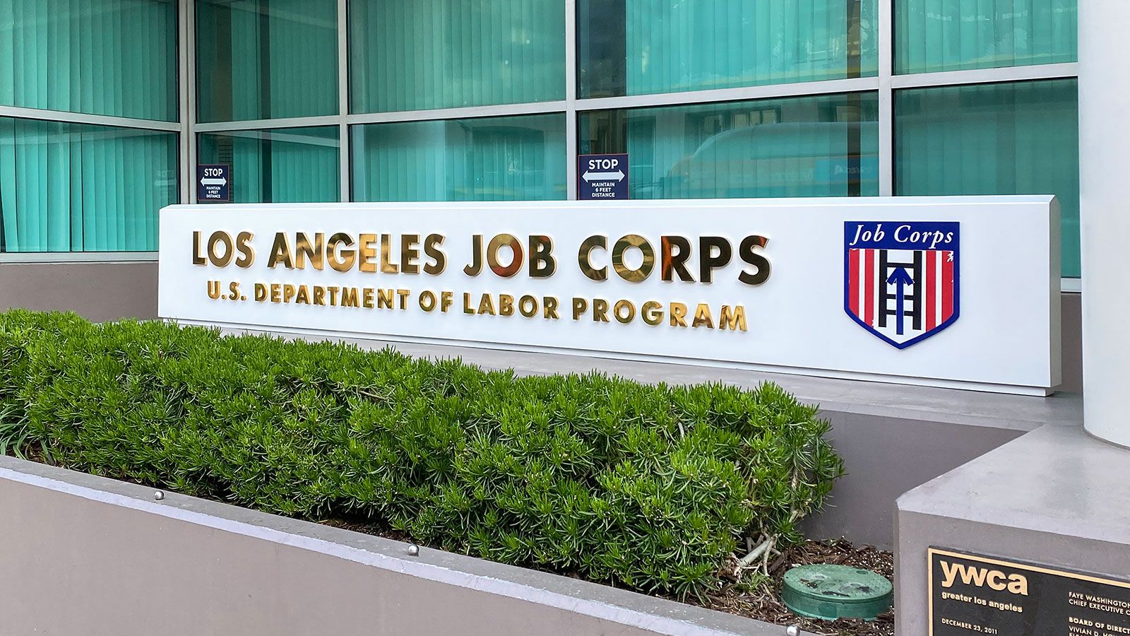 LA job corps 3d letters