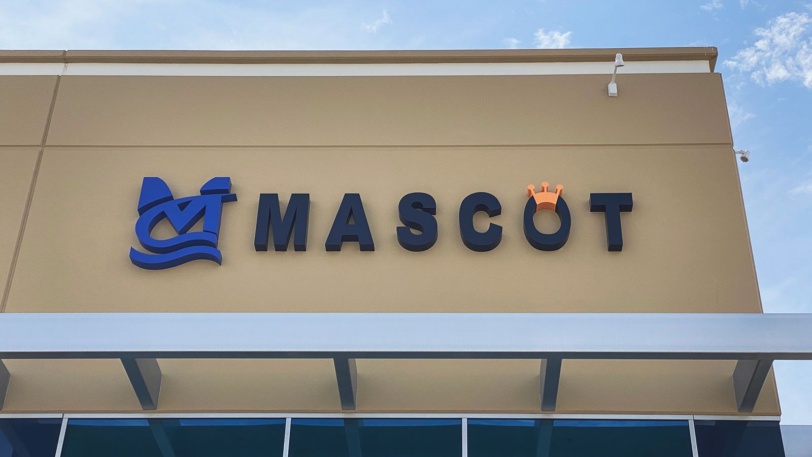 Mascot outdoor 3D letters