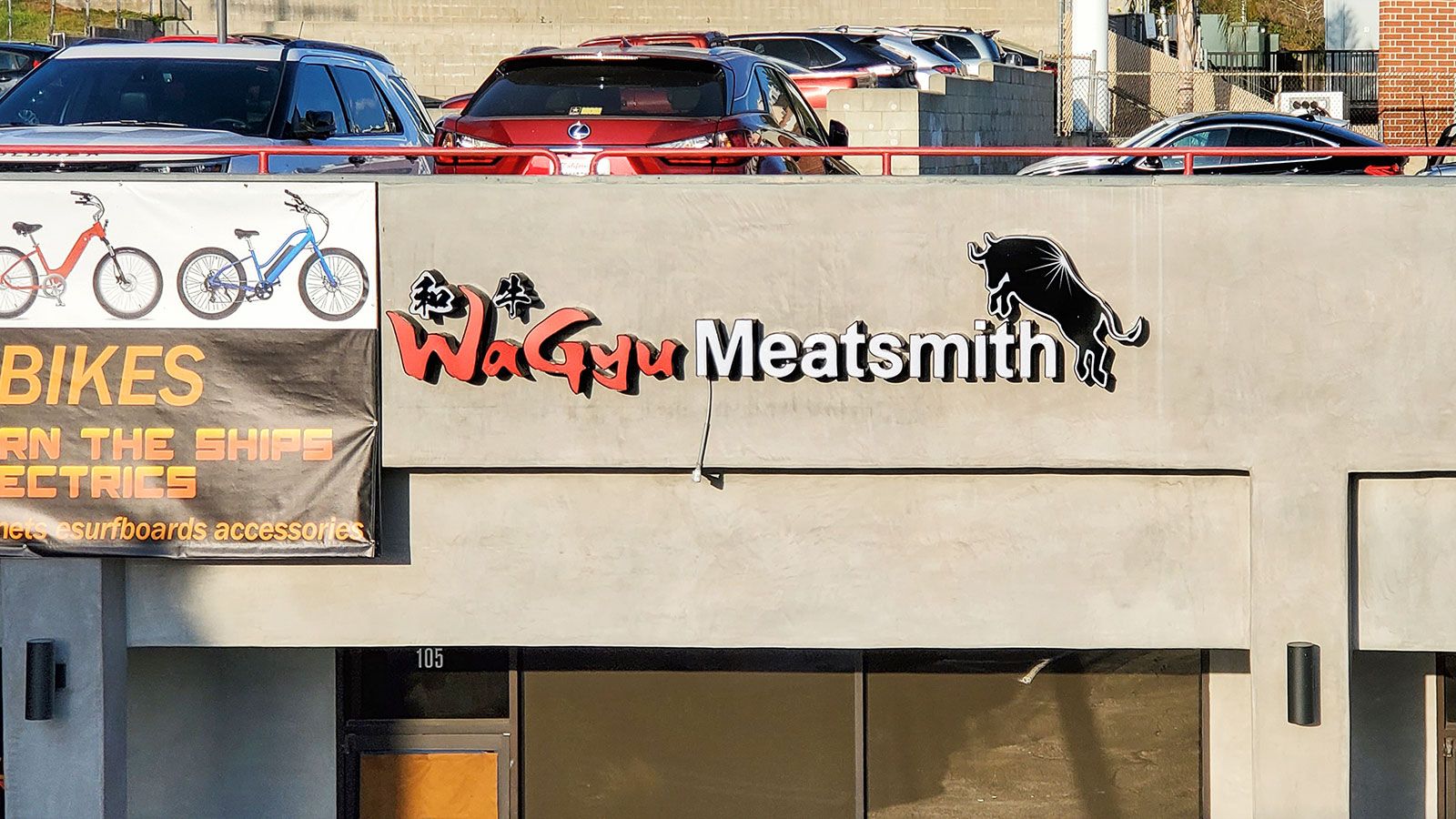 Wagyu meatsmith channel letters