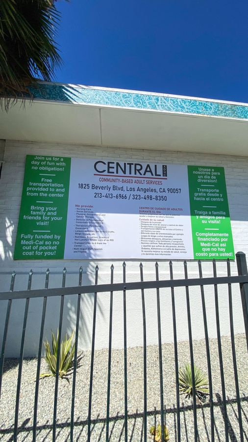 central adhc vinyl banner