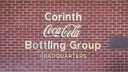 coca cola 3d sign