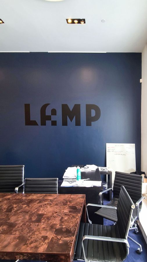 laamp wall decal