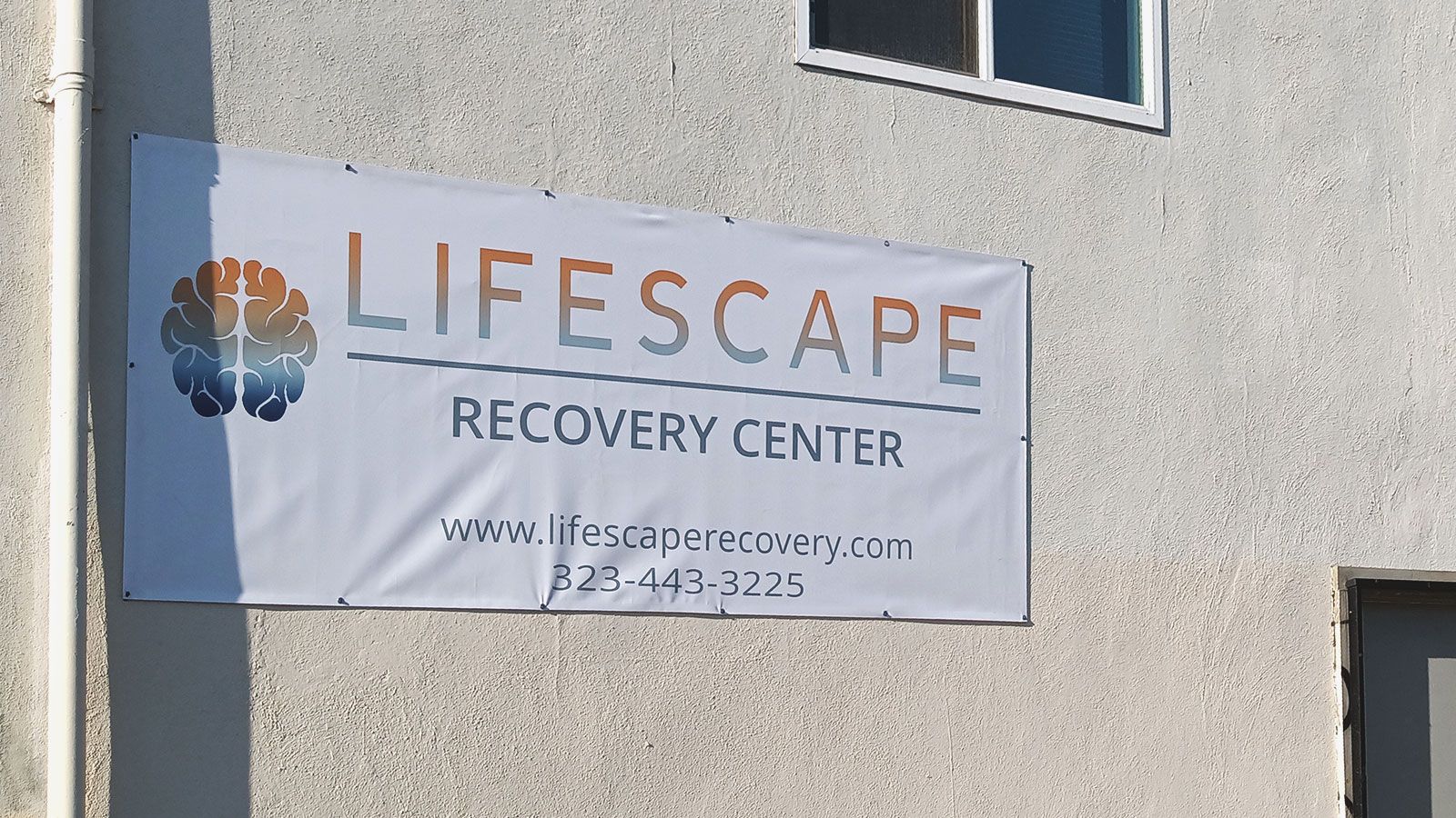 lifescape vinyl banner