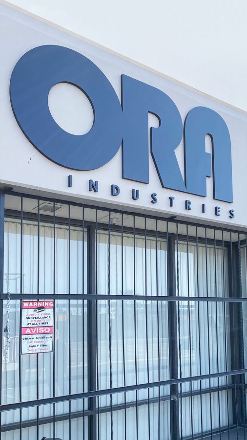 ora industries 3d letters