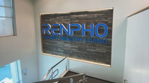 renpho 3D letters