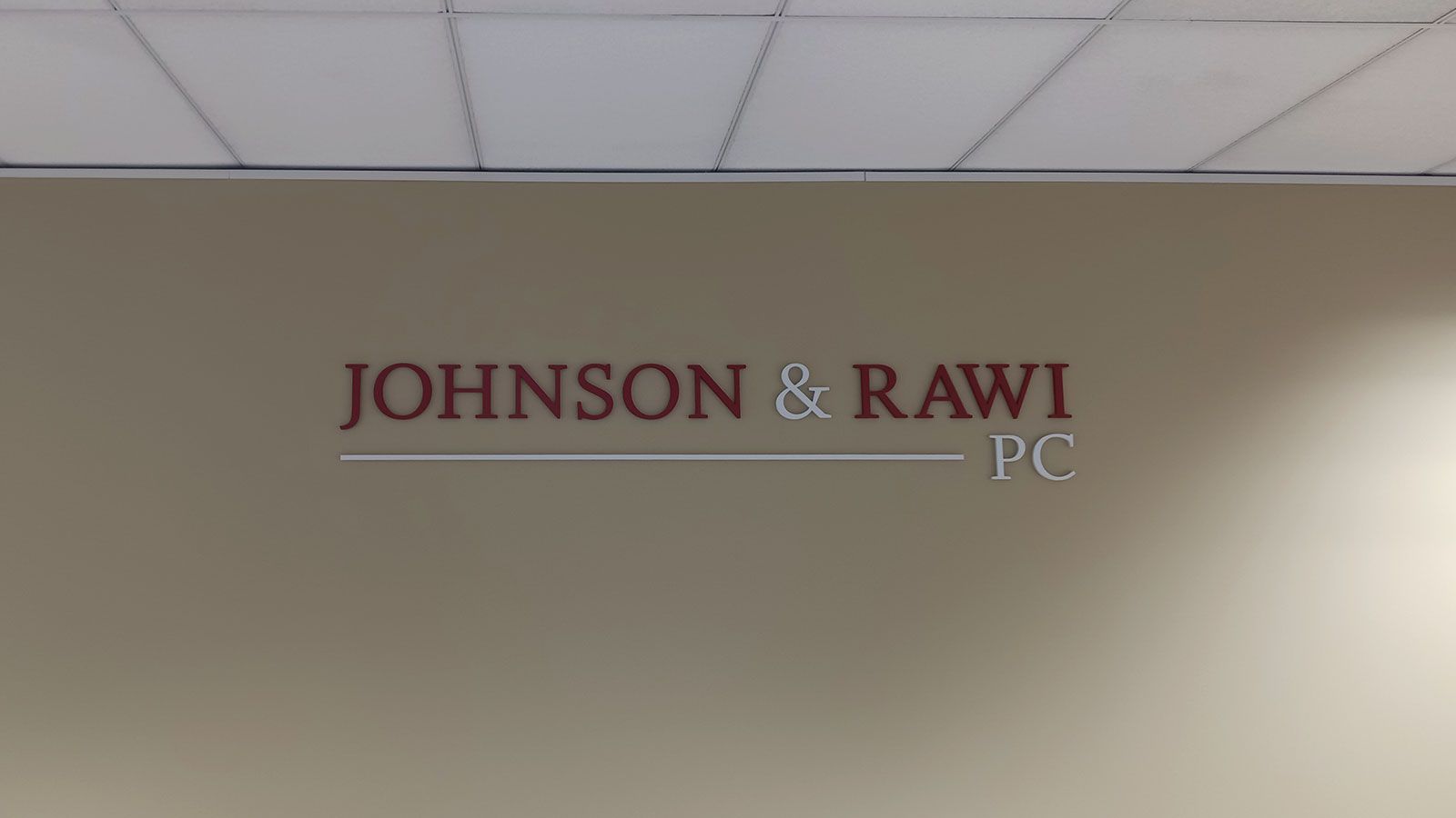 Johnson and Rawi PC 3D letters