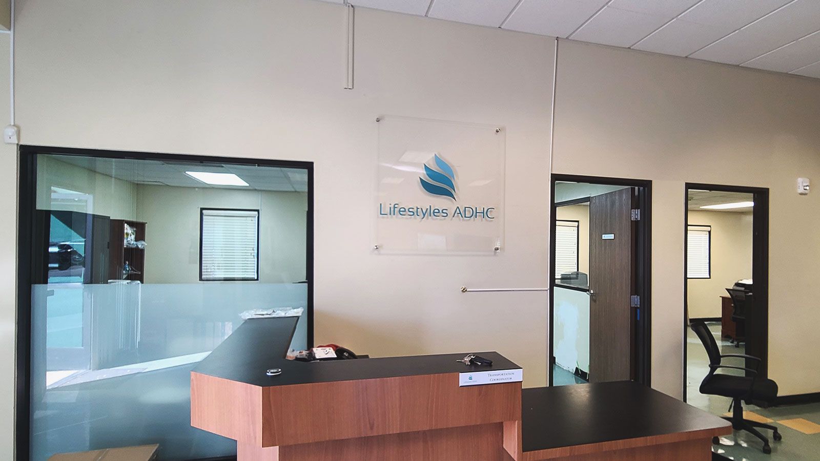 lifestyles adhc ofice sign