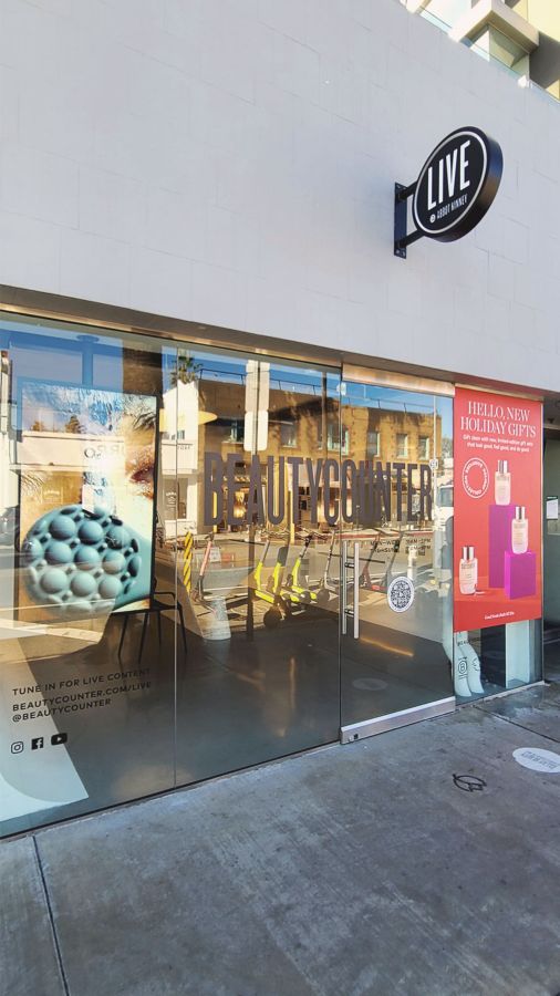 Beautycounter storefront signage