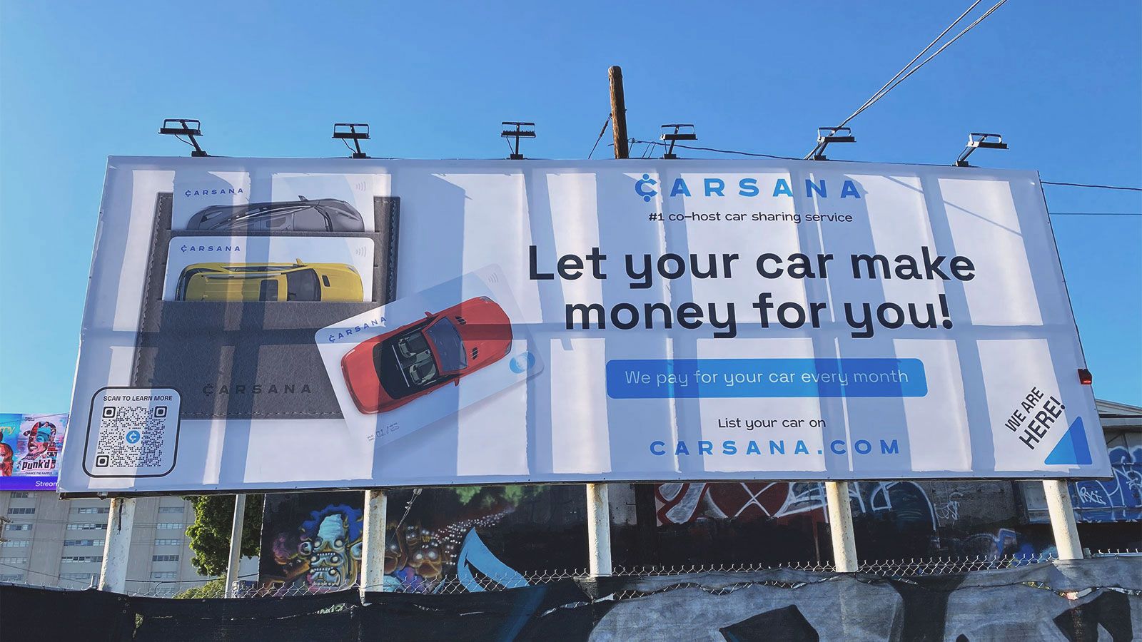 Carsana billboard banner