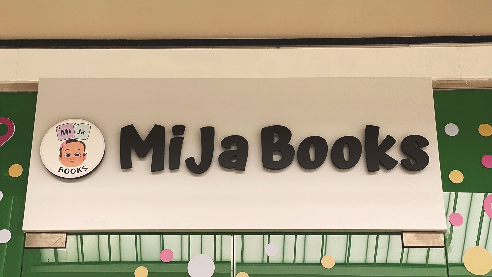 Mija Books PVC 3D letters