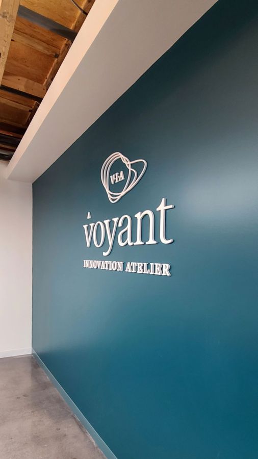 Voyant 3D letters