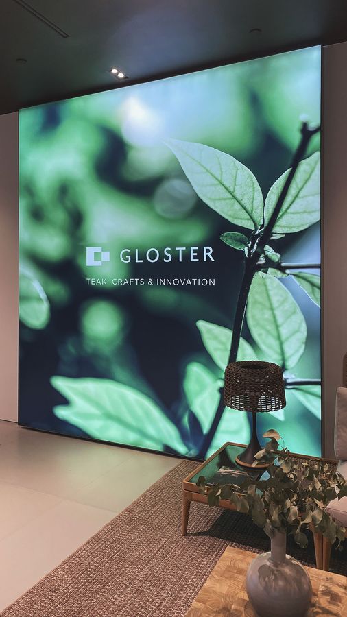 gloster light box sign