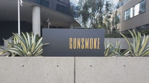 gunsmoke architectural signage