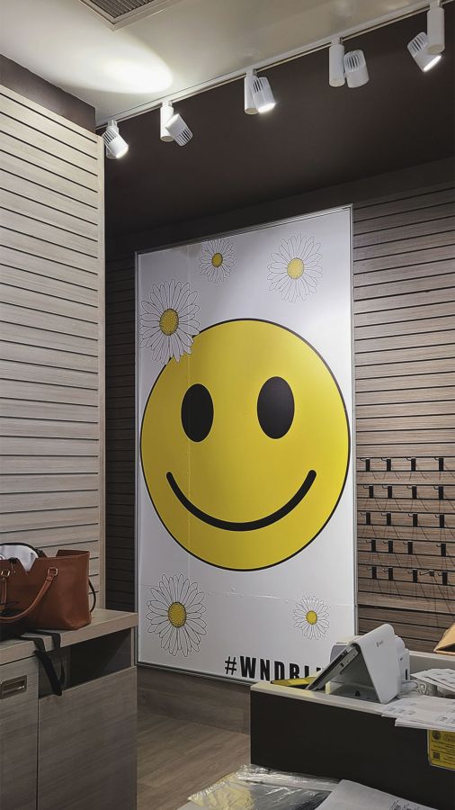 store indoor window decal