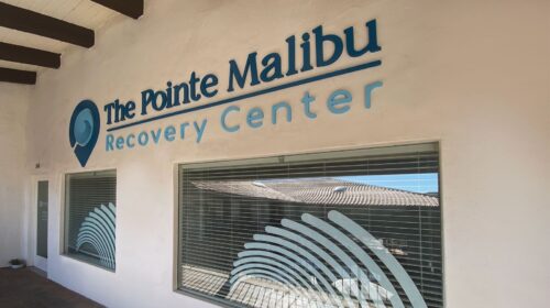 the point malibu building sign
