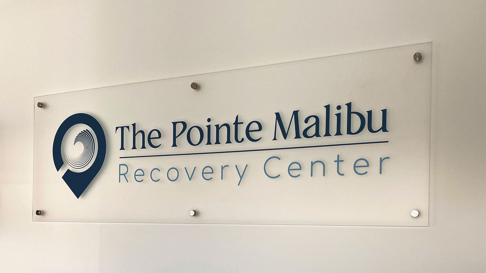 the point malibu office sign