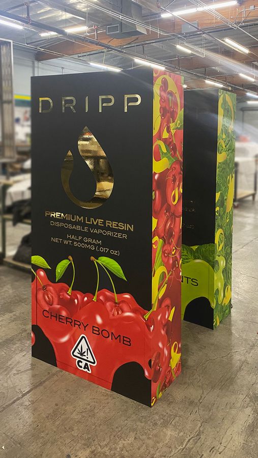 Dripp free standing signs