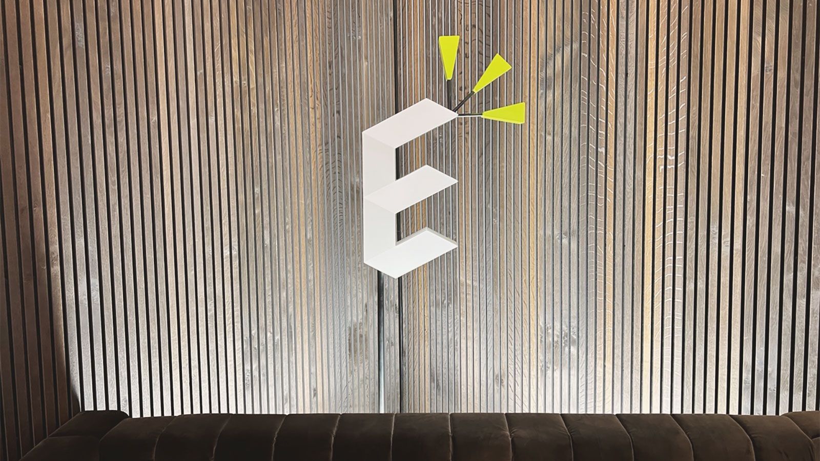Encore aluminum 3D sign