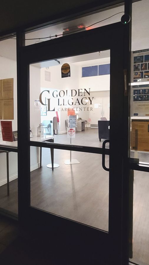 Golden Legacy vinyl lettering