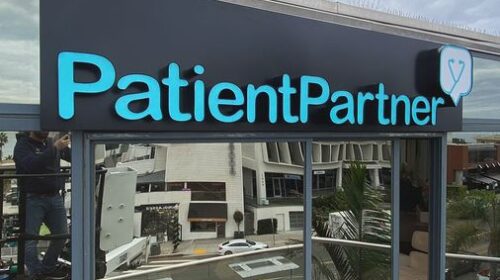 Patient Partner channel letters