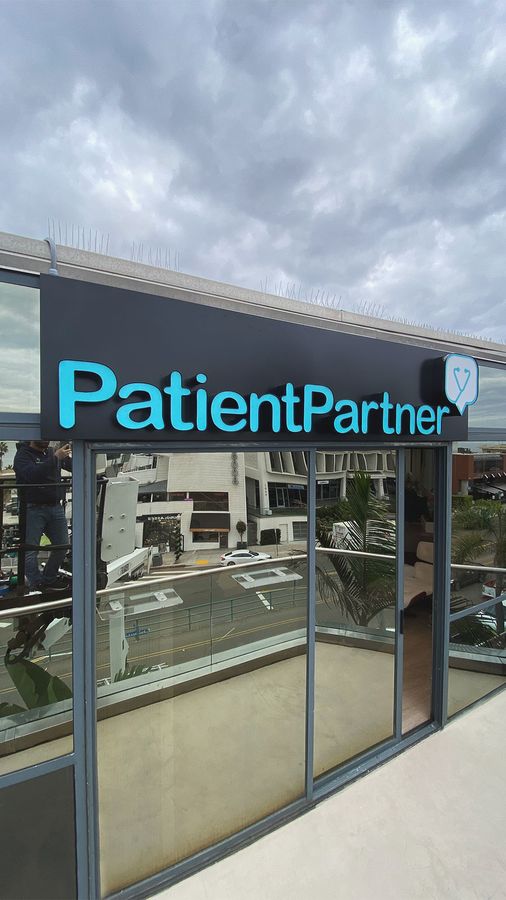 Patient Partner channel letters