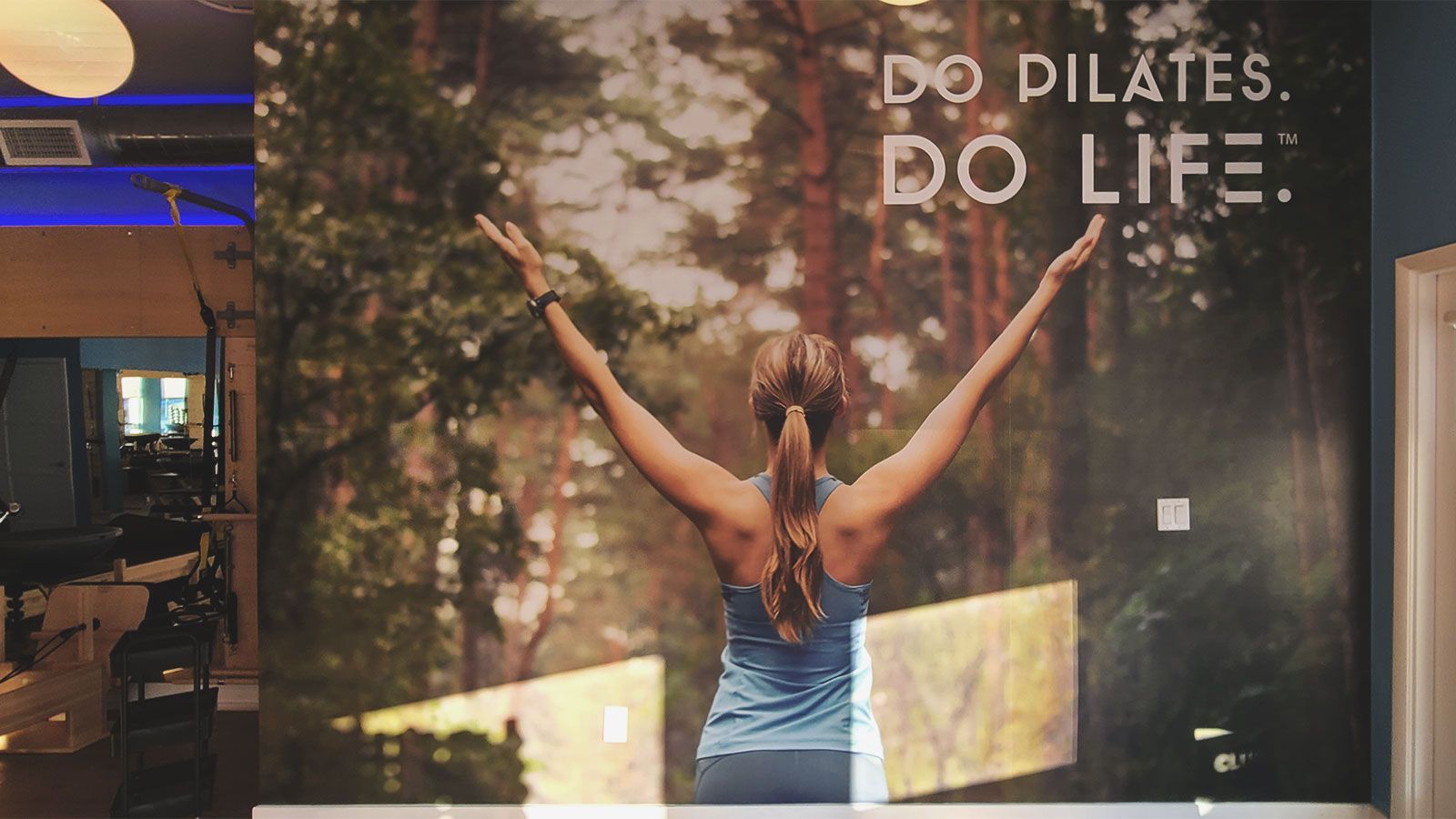 club pilates wall decals
