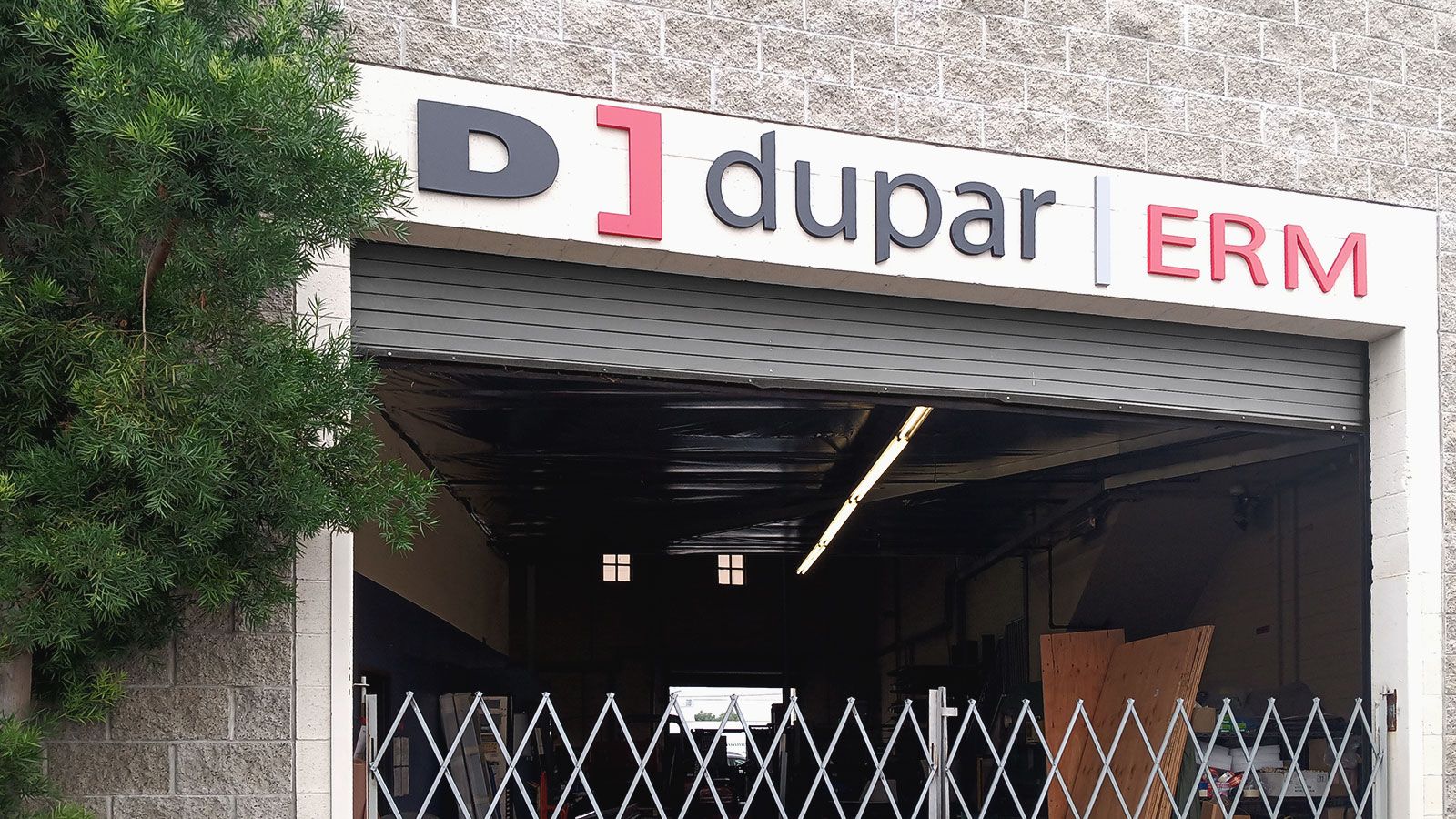 dupar erm building sign