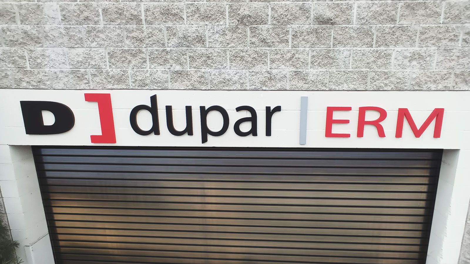 dupar erm outdoor pvc sign