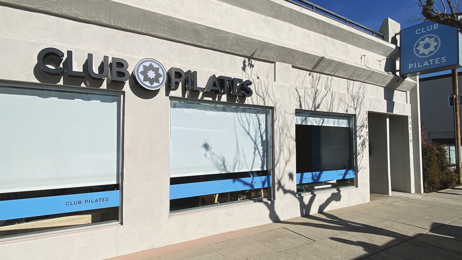 Club Pilates channel letters