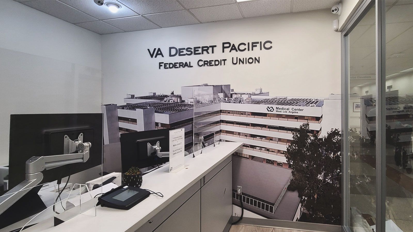 VA Desert Pacific office sign