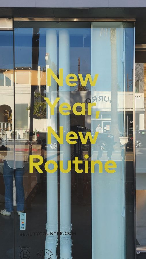 beautycounter outdoor window decal