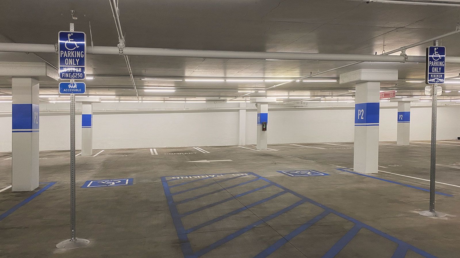 coreland companies dibond parking signs