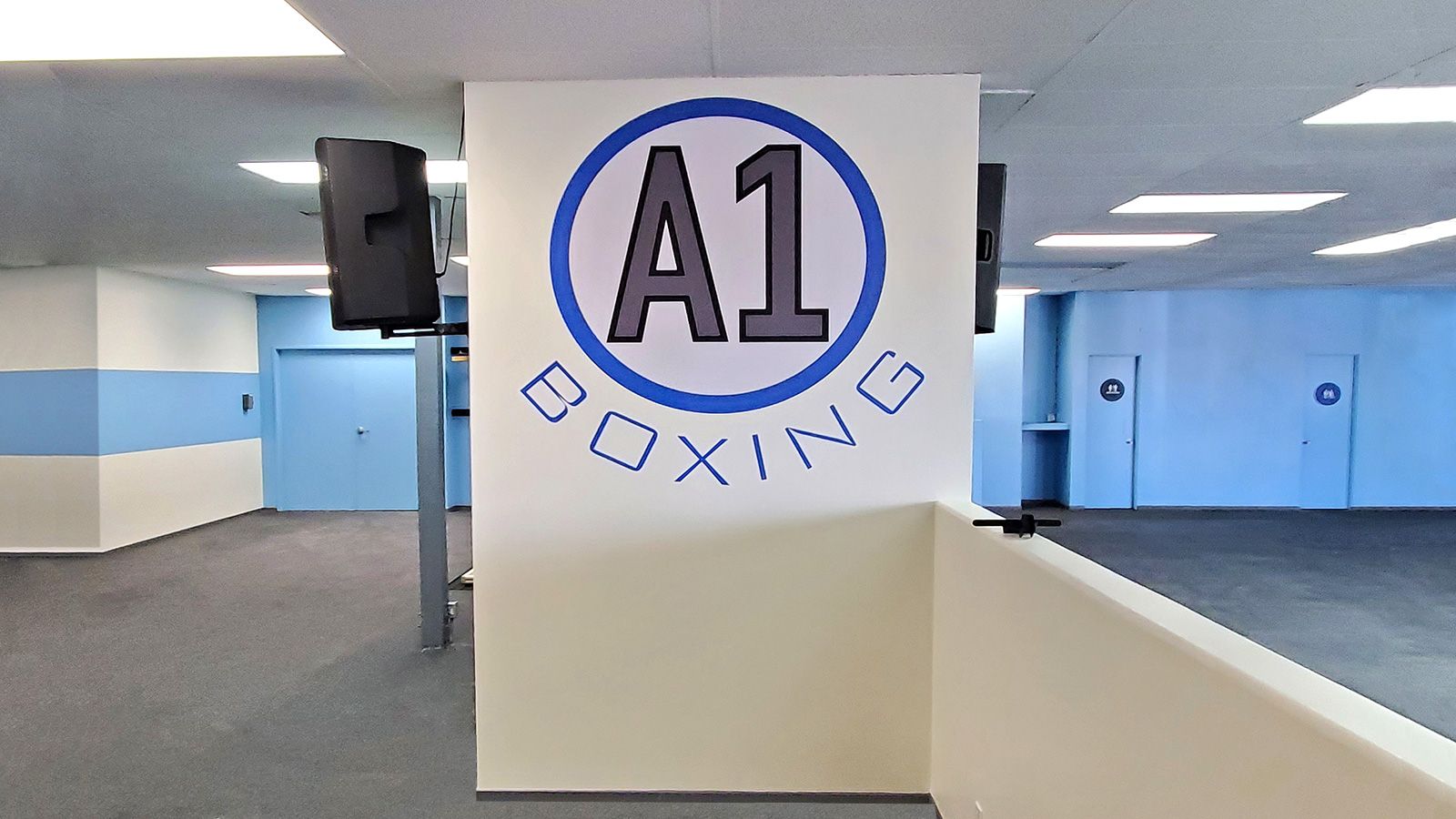 A1 boxing wall decal