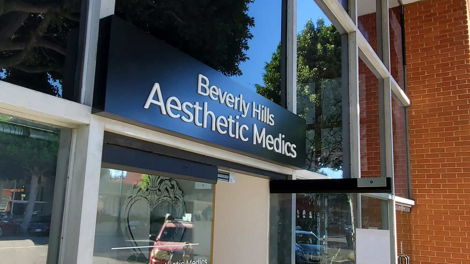 Beverly Hills Aesthetic Medics outdoor sign