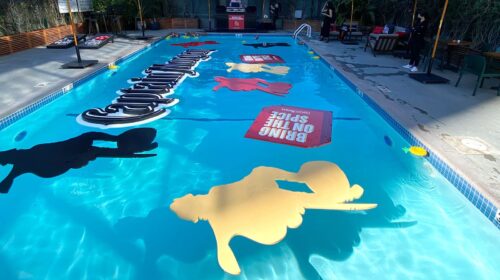 Captain Morgan event signage