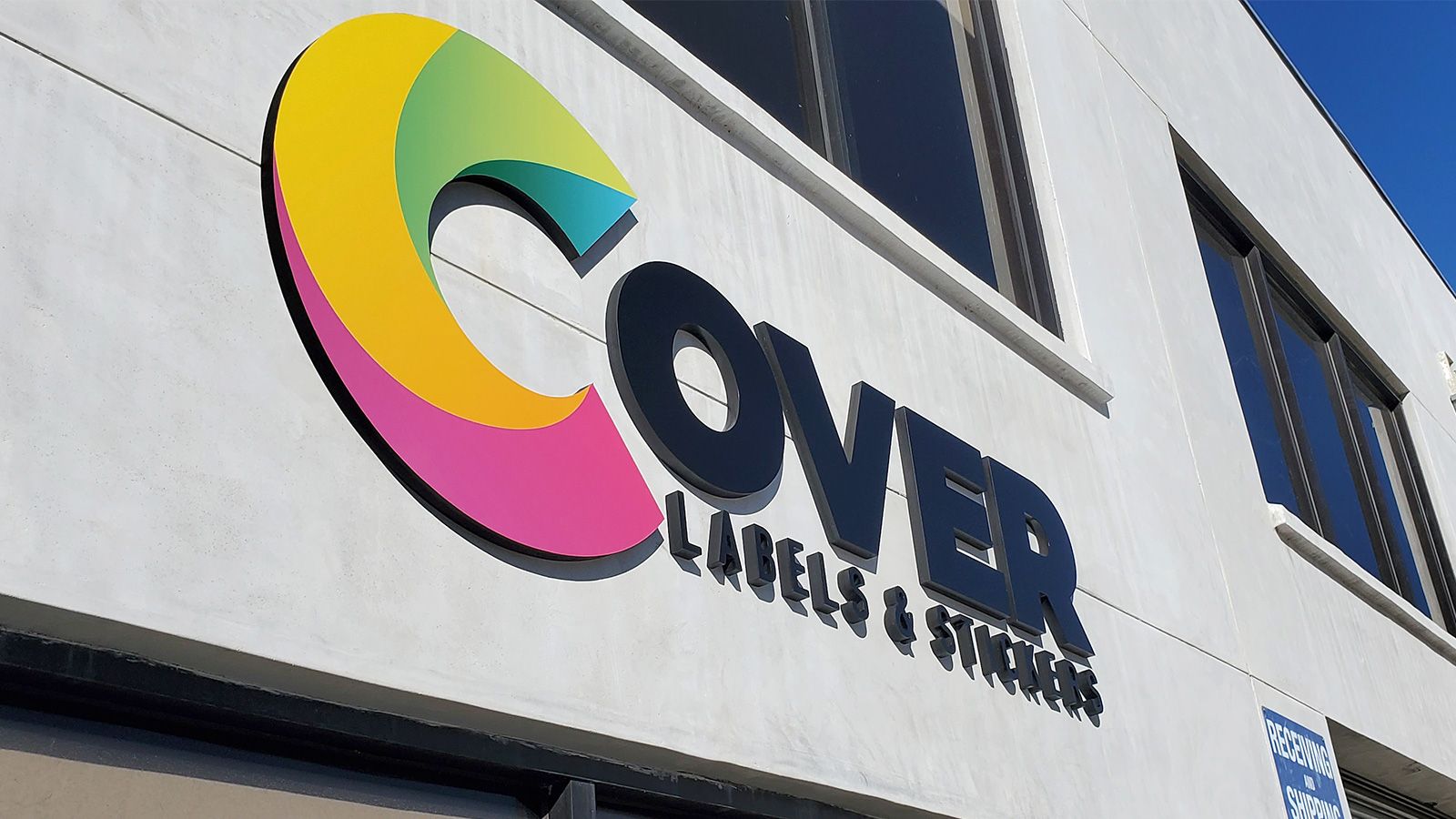 Cover outdoor 3D letters