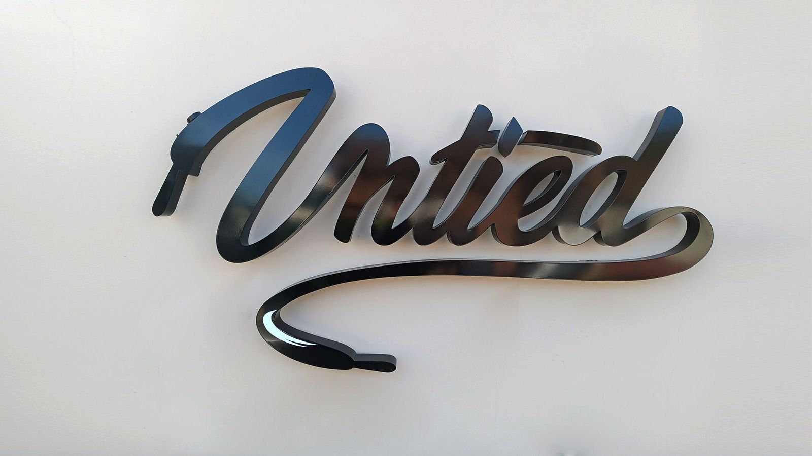 United channel letters