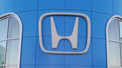 honda high rise sign