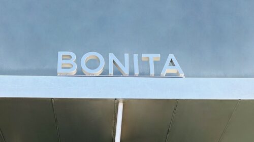 Bonita aluminum 3D letters