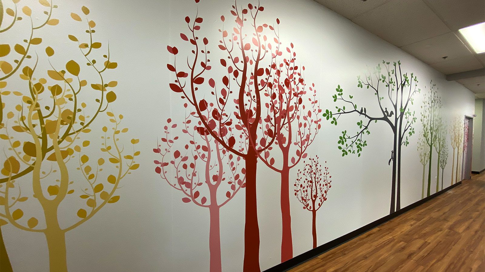wall decals with trees