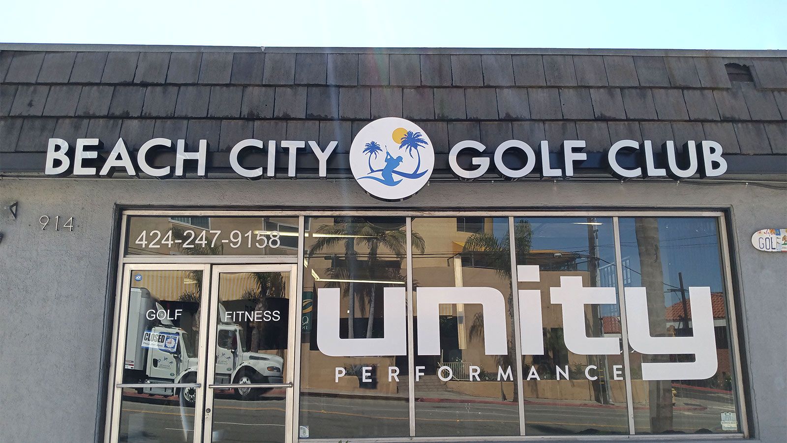 Beach City Golf Club sign