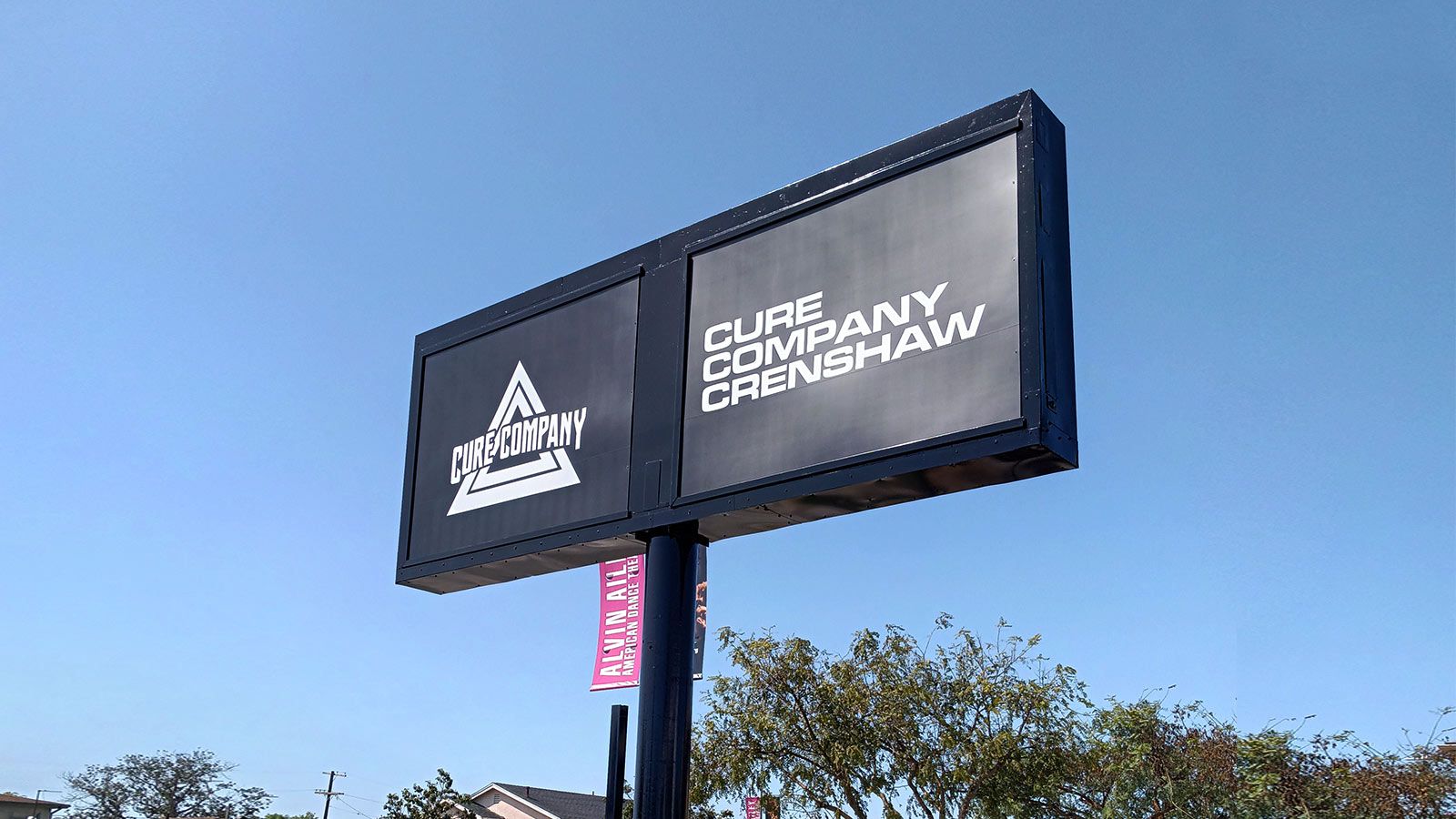 Cure Company outdoor sign