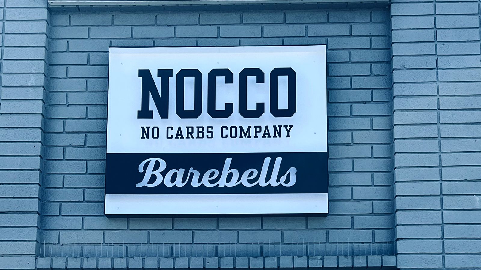 NOCCO outdoor sign