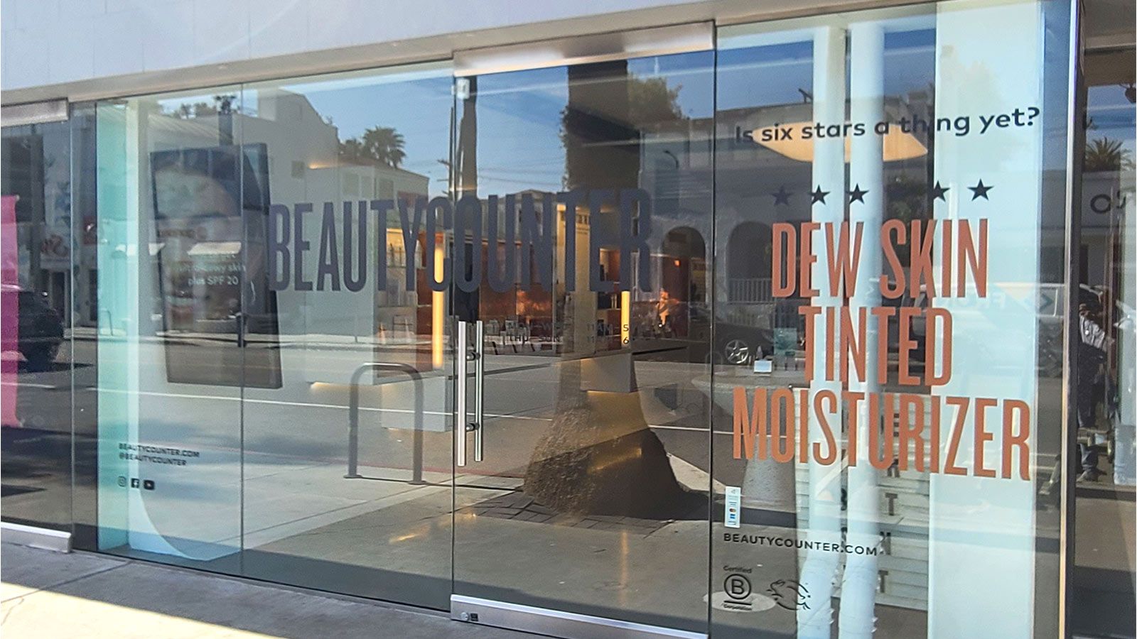 beautycounter outdoor vinyl decal