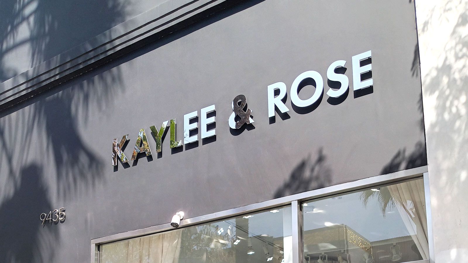 kaylee and rose 3d letters