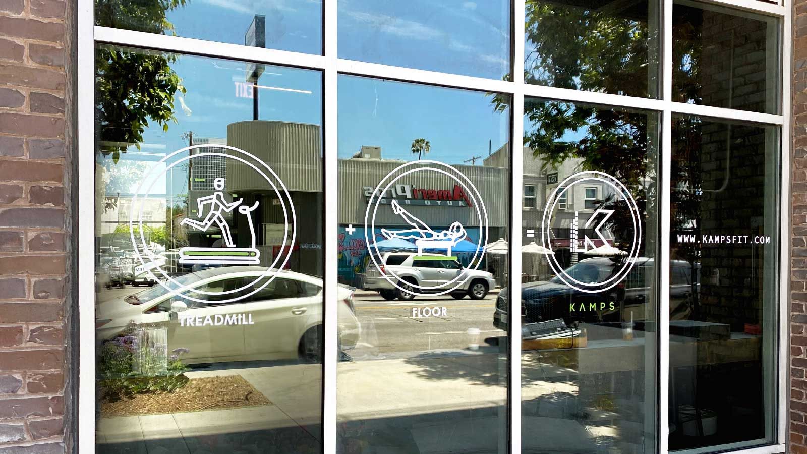 Kamps window decals